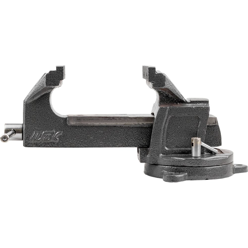 Изображение товара Поворотные слесарные тиски JBC 105мм с наковальней для профессиональных и домашних работ