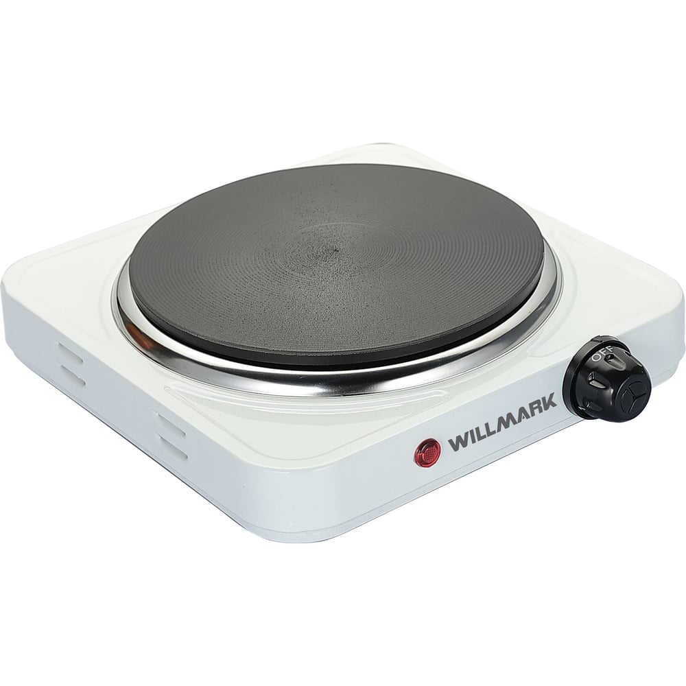 Изображение товара Электрическая плита Willmark HS-115W 1500 Вт белая компактная