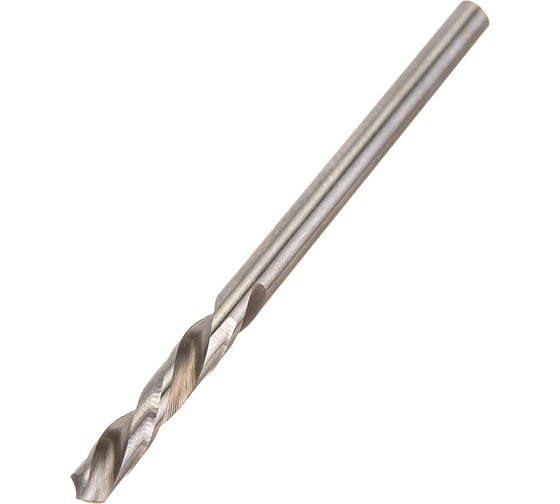Изображение товара Сверло по металлу короткое левое с вышлифованным профилем (2.9x16x46 мм; ц/х; Р6АМ5) CNIC 59325