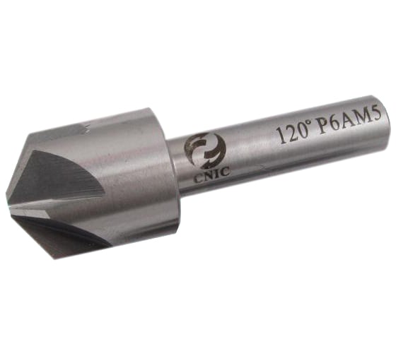 Изображение товара Зенковка (10x14x46 мм; конус 120 градусов; d хв=8 мм; Р6АМ5; ц/х; Z=6) CNIC 44916