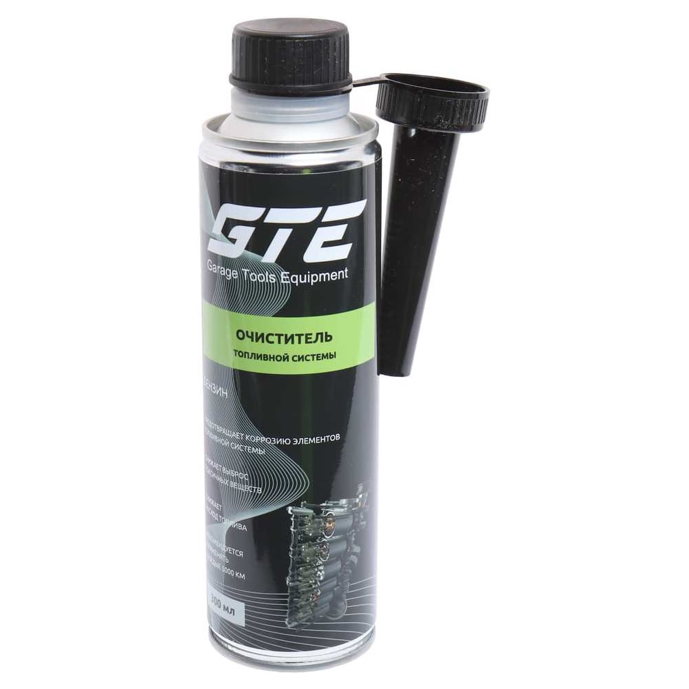 Изображение товара Очиститель бензиновой топливной системы GTE 335 мл для 40-60 л баков