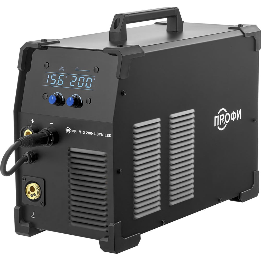 Изображение товара Профессиональный аппарат полуавтоматической сварки MIG 200-4 SYN LED