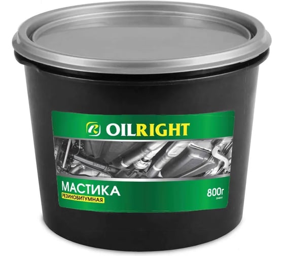 Изображение товара Мастика резинобитумная OILRIGHT а/к 800г ведро 2946