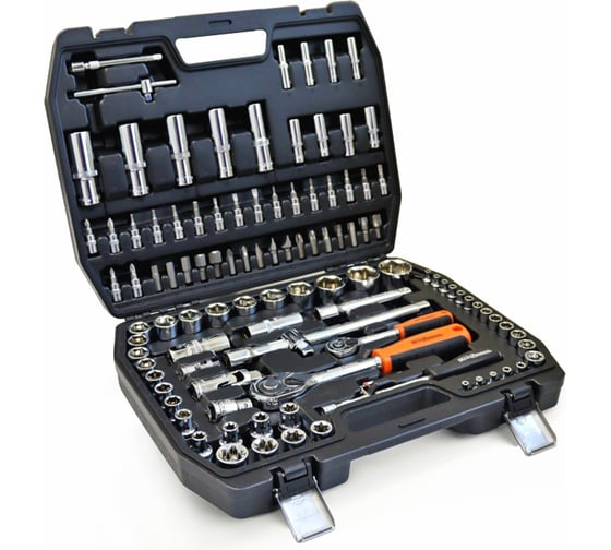 Изображение товара Набор ручного инструмента MegArsenal 108 предмета 1/4 и 1/2 дюйм МА-36-6 (3)