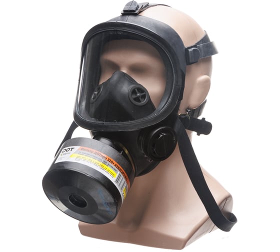 Изображение товара Противогаз фильтрующий ДОТпро 320+ А2В2Е2Р3 R D с маской ППМ-88 рост 2 размер Б 102-133-0051