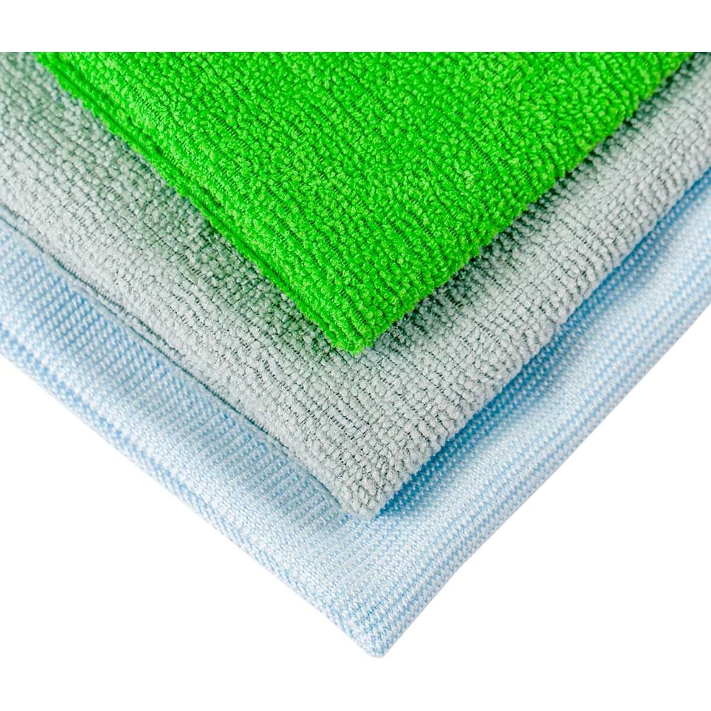 Изображение товара Набор салфеток из микрофибры для сушки автомобиля Zipower 3 шт