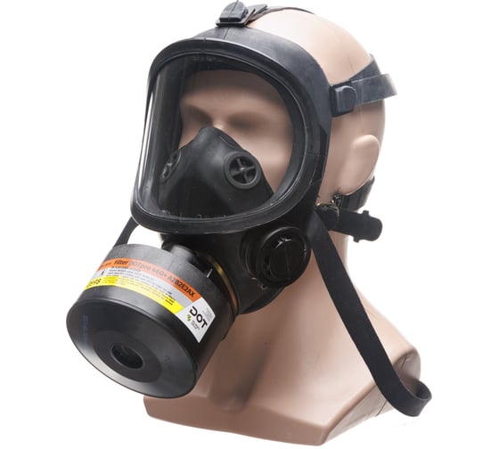 Изображение товара Противогаз фильтрующий ДОТпро 460+ А2В2Е2АХ с маской ППМ-88 рост 2 размер С 102-133-0056