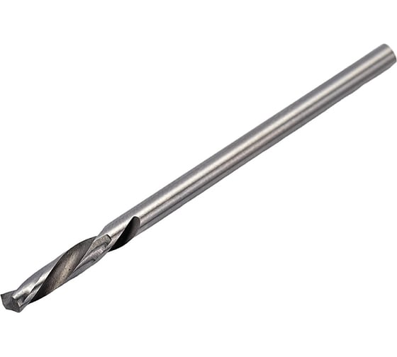 Изображение товара Сверло по металлу короткое левое с вышлифованным профилем (2.5x14x43 мм; ц/х; Р6АМ5) CNIC 59317