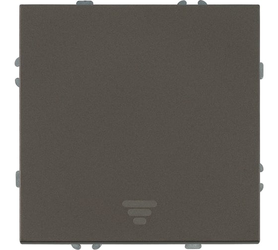 Изображение товара Механизм выключателя STEKKER 1-клавишный самовозвратный, 250В, 10А, серия Эмили, RSW10-5112-09, антрацит, soft touch, 50366