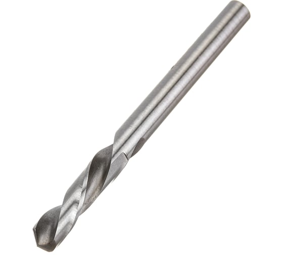 Изображение товара Сверло по металлу короткое левое с вышлифованным профилем (5.6x28x66 мм; ц/х; Р6АМ5) CNIC 59348