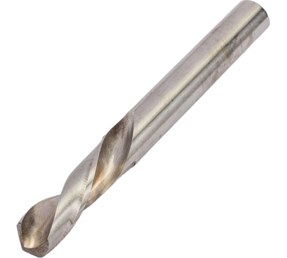 Изображение товара Сверло по металлу короткое левое с вышлифованным профилем (9.9x43x89 мм; ц/х; Р6АМ5) CNIC 59370