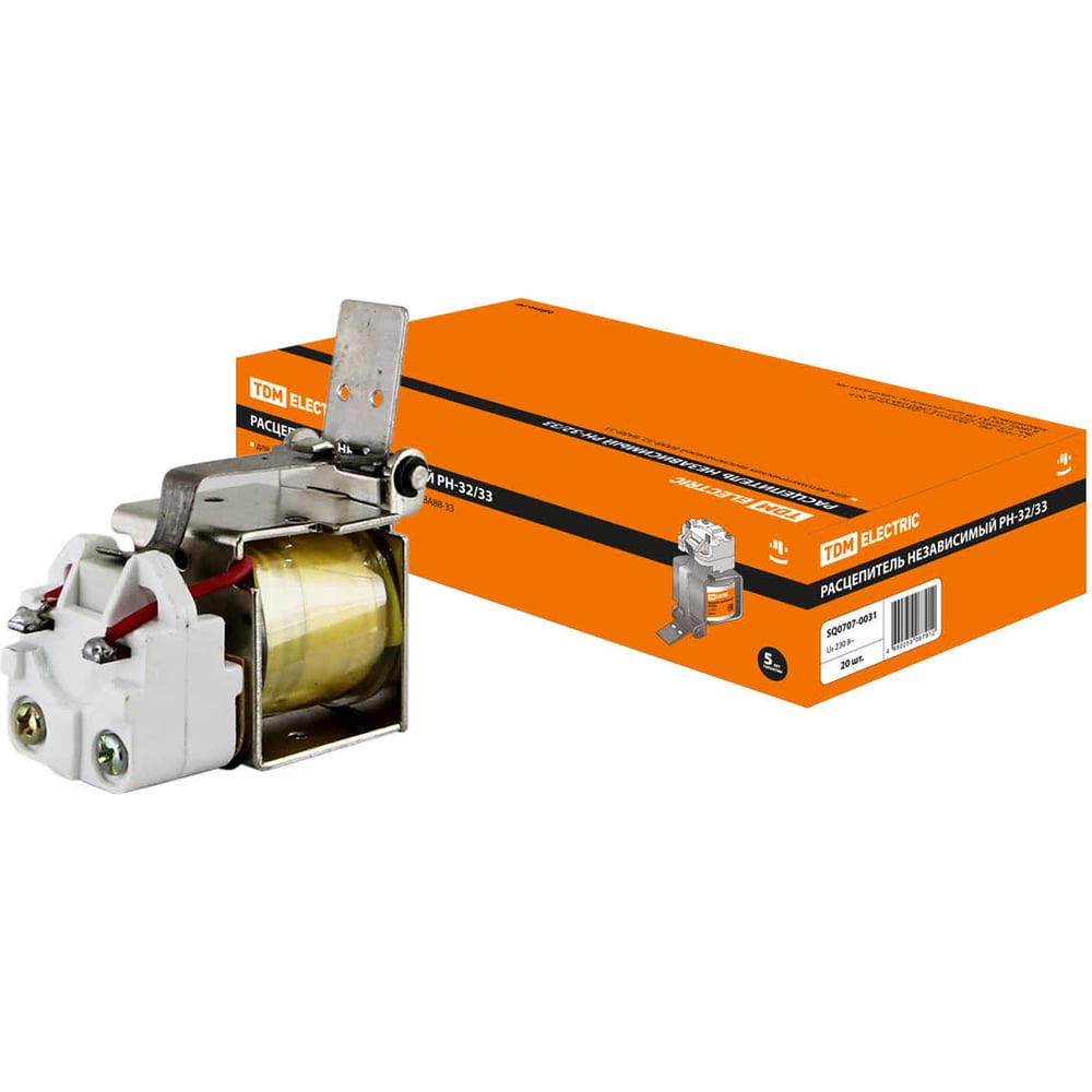 Изображение товара Расцепитель TDM ELECTRIC РН-125/160 РН-32/33 силовой защита устройство
