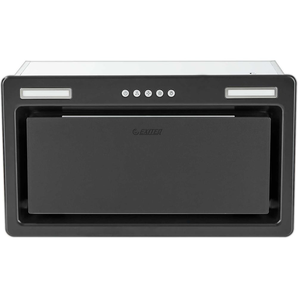 Изображение товара Вытяжка кухонная Exiteq EX-1476 черная встраиваемая современная 1000 м³/ч