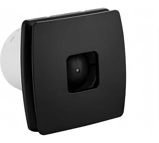 Изображение товара Вентилятор ООО ПКФ Сварком D100, c обратным клапаном, закрытый, с окном, черный, упаковка 1 шт s071982