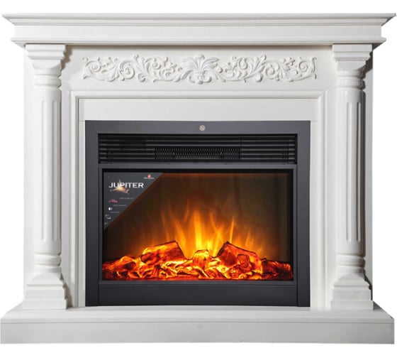 Изображение товара Каминокомплект InterFlame MONTE с JUPITER белый