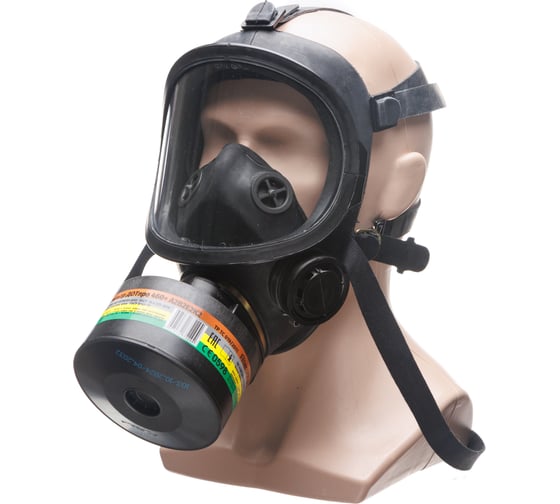 Изображение товара Противогаз фильтрующий ДОТпро 460+ А2В2Е2К2 с маской ППМ-88 рост 2 размер Б 102-133-0057