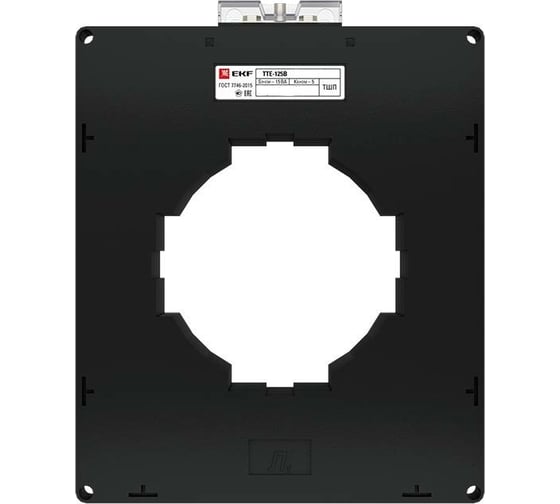 Изображение товара Трансформатор тока EKF ТТЕ-125-2500/5А класс точности 0,5 большой корпус PROxima tte-125B-2500