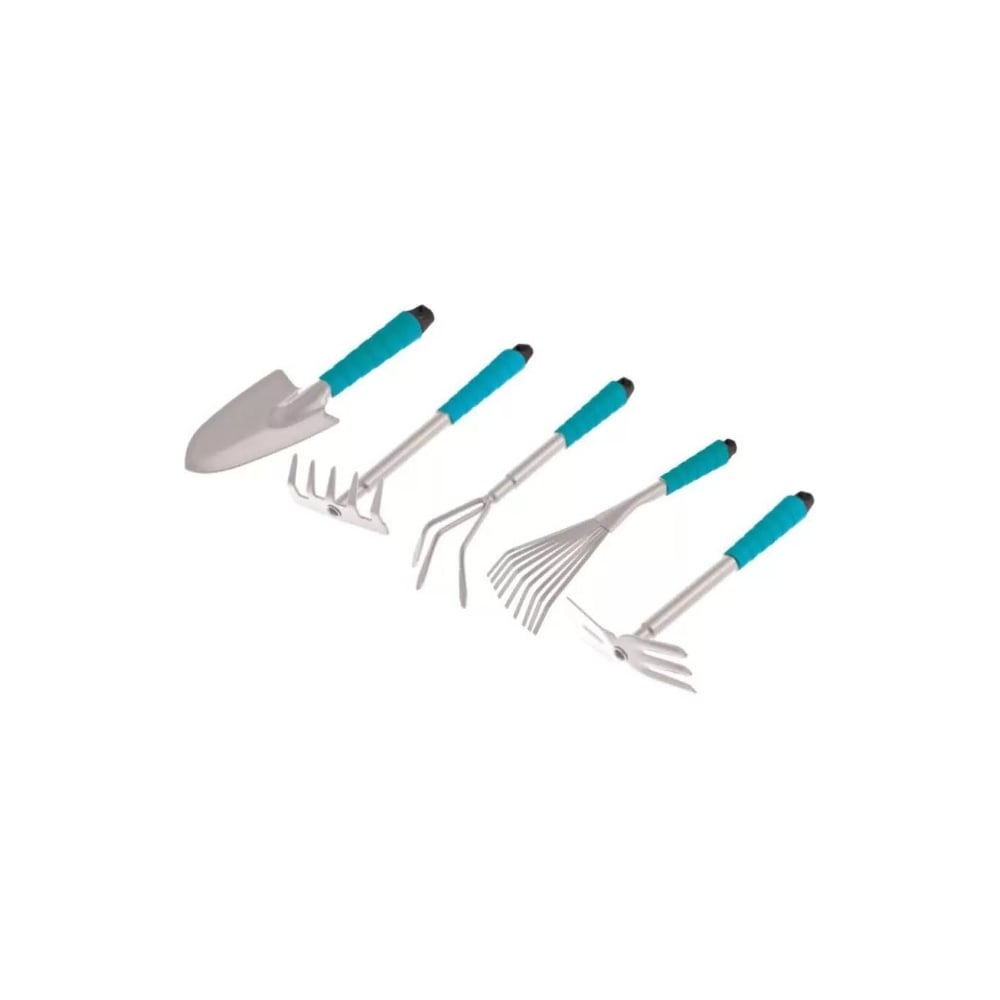Изображение товара Набор садового инструмента Grandy 5 предметов с пластиковой рукоятью Connect