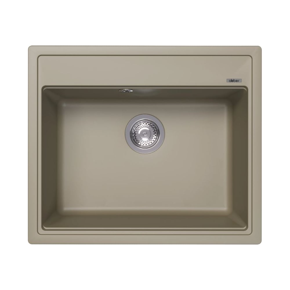 Изображение товара Кухонная мойка ABBER Quarz песочный AQ2902S с сифоном, врезная