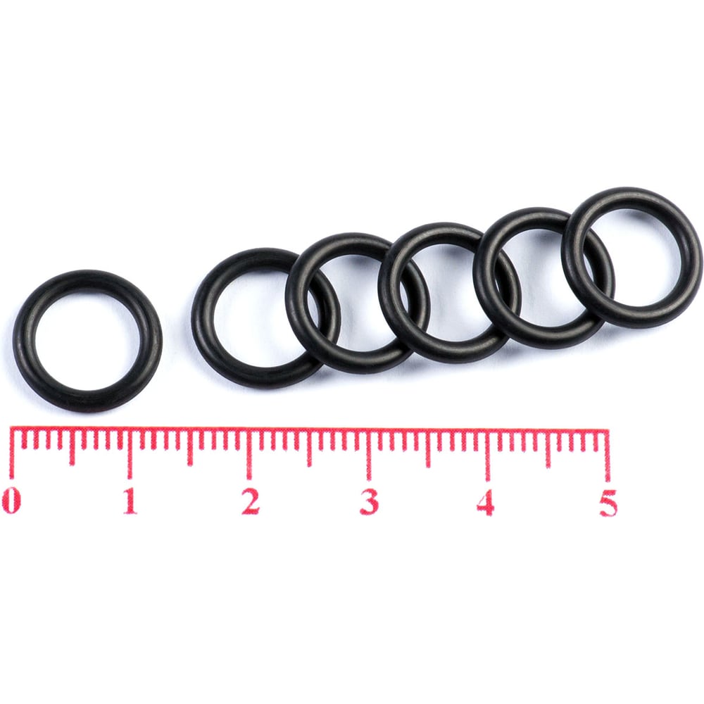 Изображение товара Кольцо уплотнительное УРТ 009-012-19 50 шт резина герметичное соединение