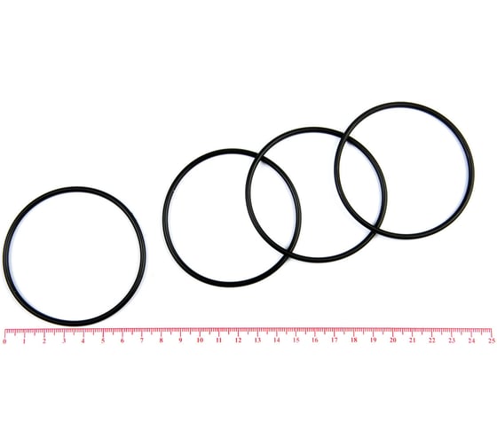 Изображение товара Кольцо уплотнительное УРТ 070-075-30 (100 шт) 30460-компл*кольца_070-075-30_100шт