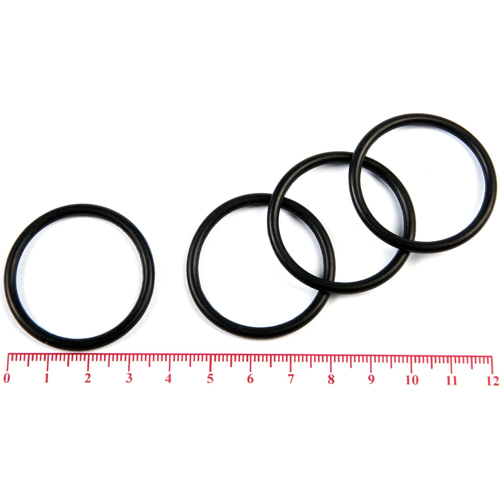 Изображение товара Кольцо уплотнительное УРТ 033-038-30 100 штук резина герметизация