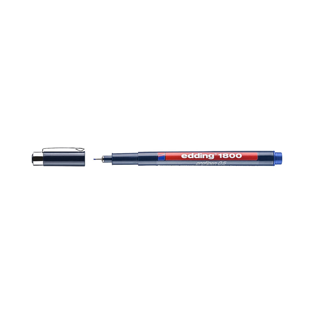 Капиллярная ручка-фломастер для черчения EDDING фломастер edding 1300 2 мм с круглым наконечником серо бурый