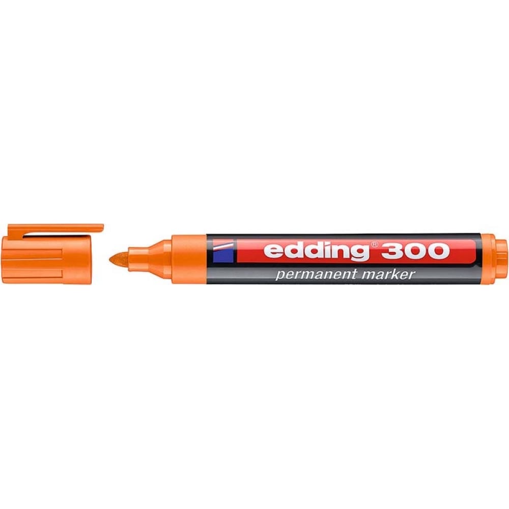 Перманентный маркер EDDING чернила акриловые talens amsterdam 30 мл 257 оранжевый отражающий