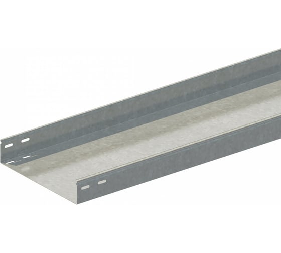 Изображение товара Прямой замковый неперфорированный лоток ОАО «СОЭМИ» ЛМс-ПЗН 300х65-1,2ц УТ2,5 L=2000 мм Н0122141435