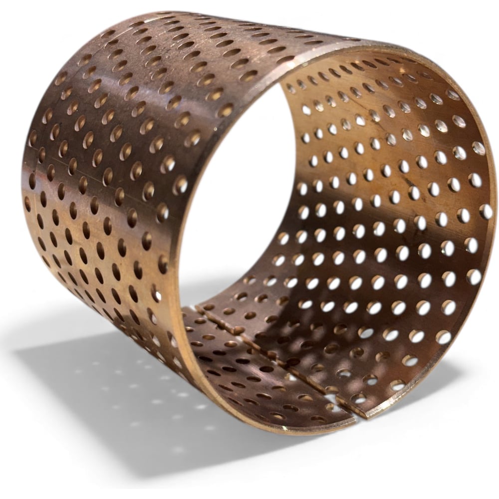 Изображение товара Втулка ВЗК FB0929090 бронзовая с перфорацией 85х80х80 мм подшипник скольжения