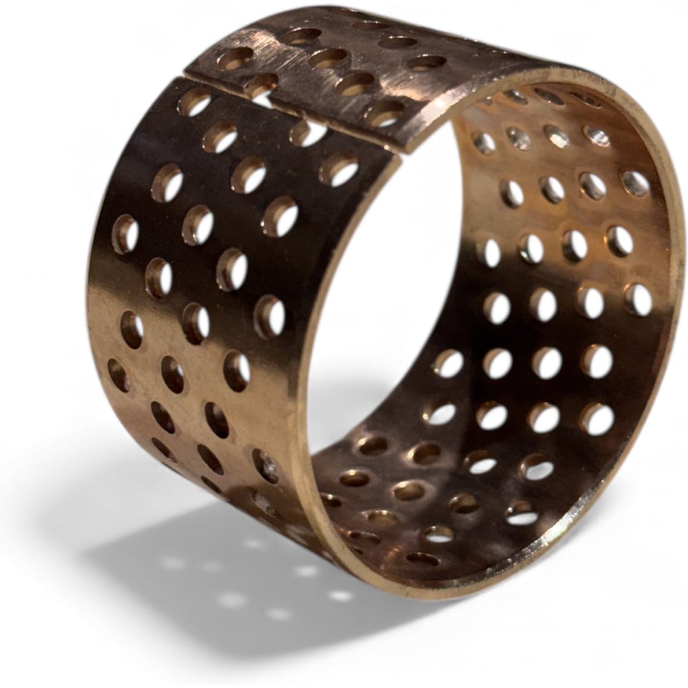 Изображение товара Бронзовая втулка ВЗК FB0926040 60х55х60 с перфорацией для механических узлов