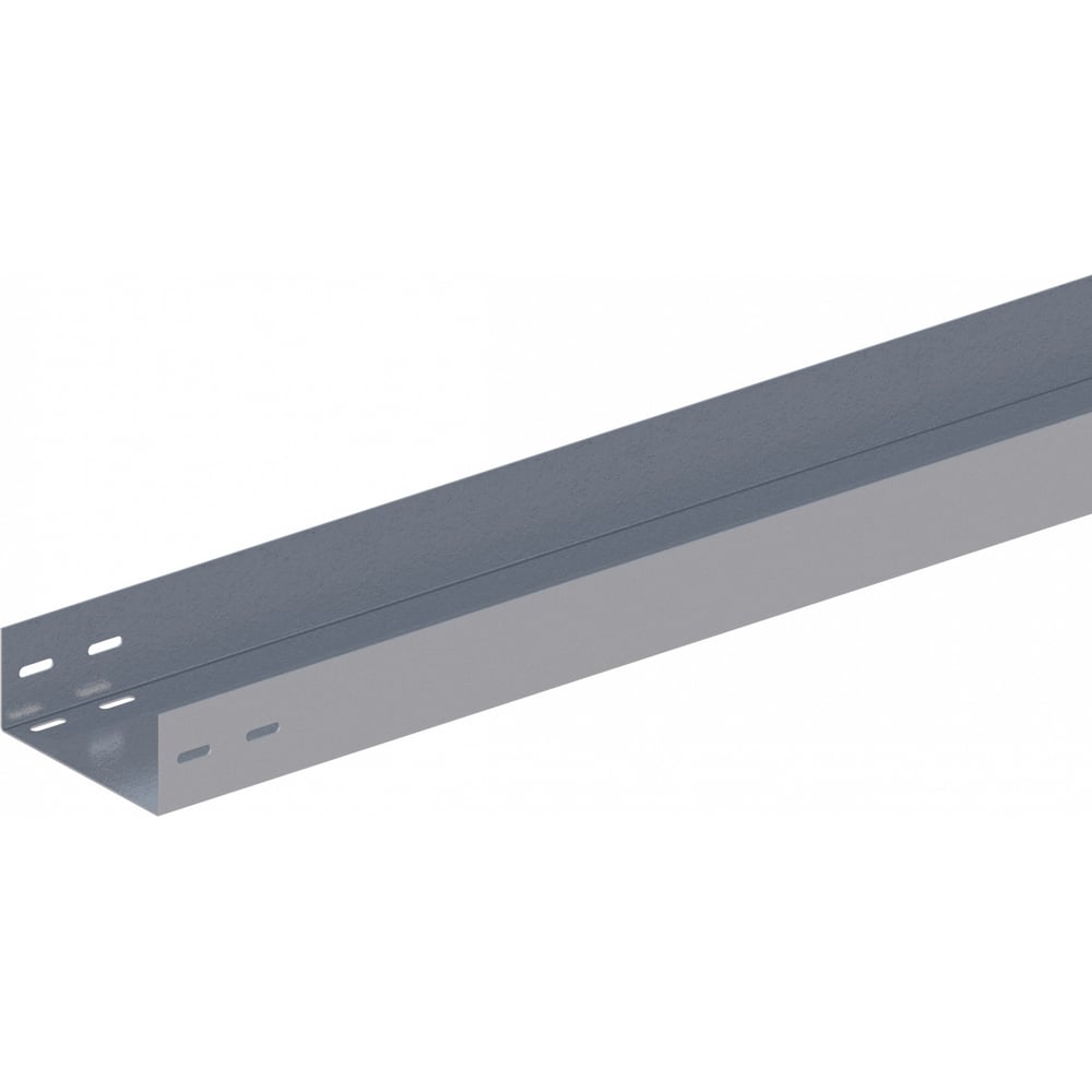 Изображение товара Прямой неперфорированный стальной лоток для кабельной системы 150х80 мм длина 2000 мм