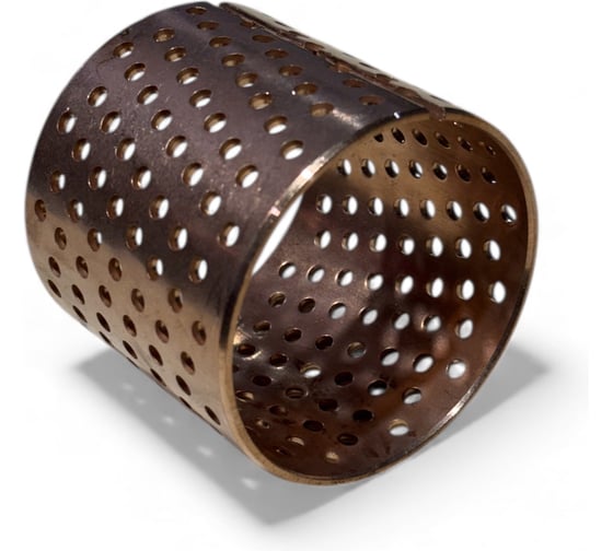 Изображение товара Втулка ВЗК FB0927070 70х75х70 бронзовая с перфорацией (Подшипник скольжения) ТД043361