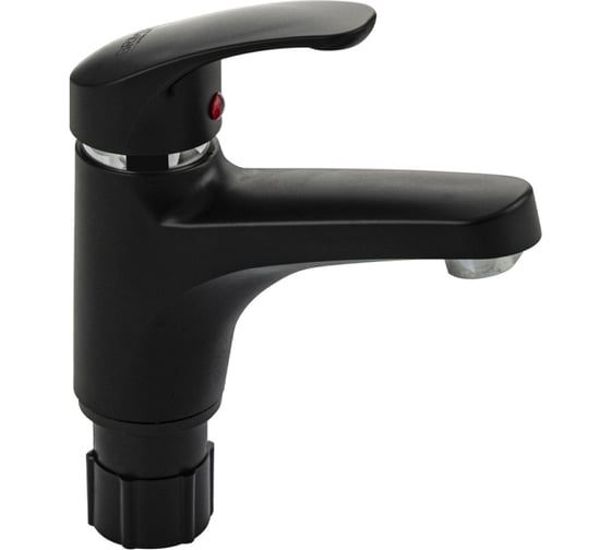 Изображение товара Смеситель для раковины BRIMIX из высокопрочного пластика АБС, цвет черный 5992