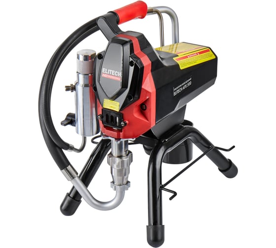 Изображение товара Краскопульт безвоздушный Elitech HD APS 500 (210бар, 200DIN) 211338