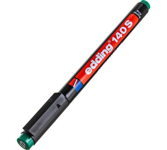 Изображение товара Перманентный маркер для проекторных пленок EDDING круглый наконечник, 0.3 мм, зеленый E-140#4 1183497