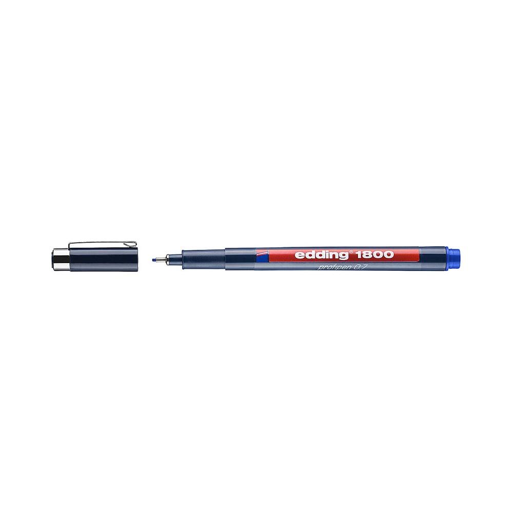 Капиллярная ручка-фломастер для черчения EDDING фломастер edding 1300 2 мм с круглым наконечником оливковый