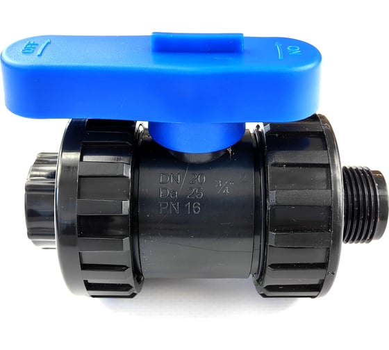 Изображение товара Кран ПНД Boutte 25 - 1/2" ВР х 3/4" НР 9273958