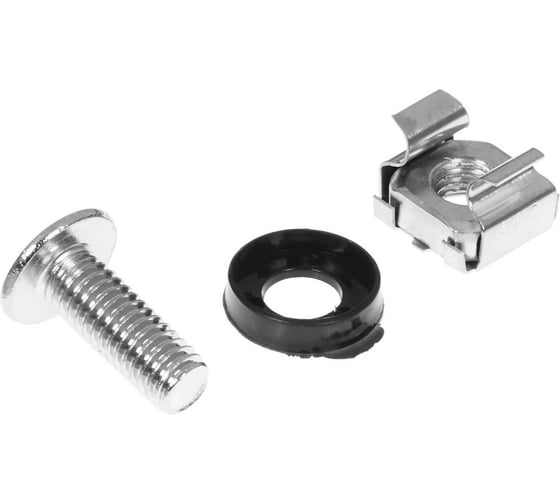 Изображение товара Крепежный комплект 5Bites M6, винт, шайба, гайка, 40шт NM-16-20