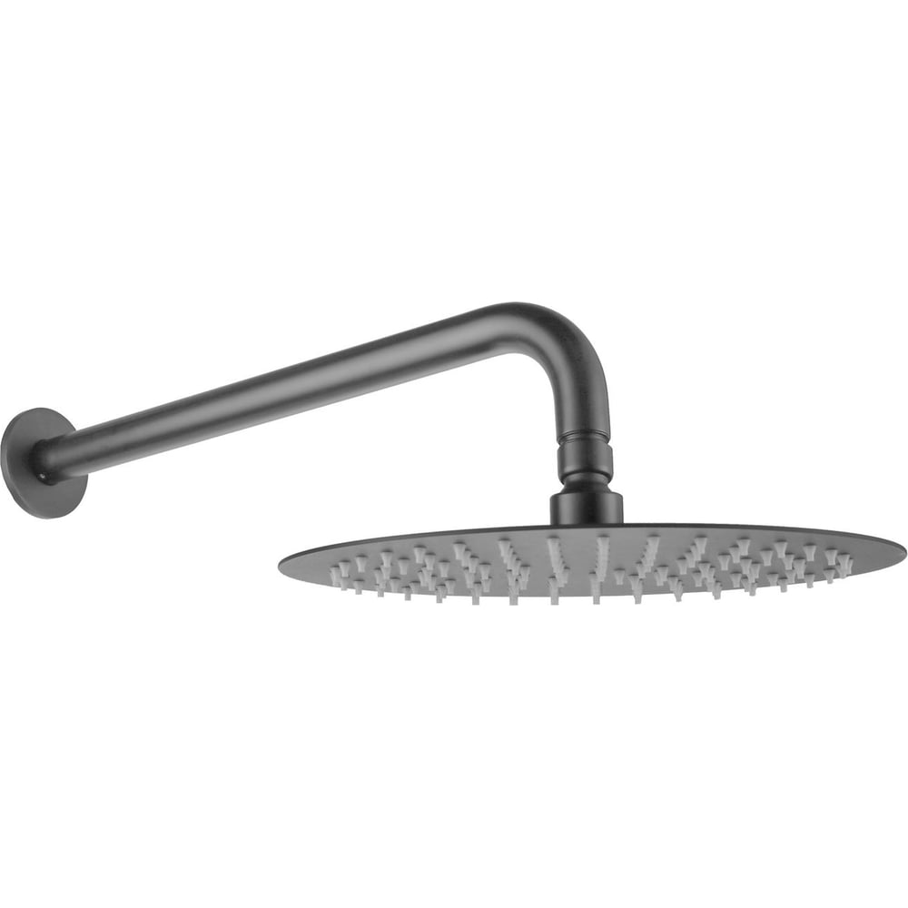 Изображение товара Верхний душ ALLEN BRAU PRIORITY Slim из нержавейки диаметр 250 мм графит