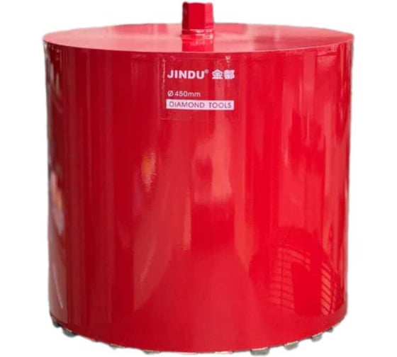 Изображение товара Коронка алмазного сверления JINDU 450x400 (1 1/4) 047287