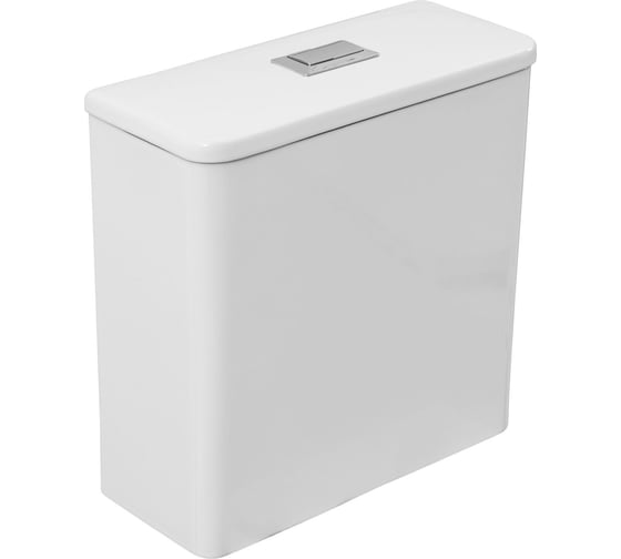 Изображение товара Бачок для унитаза напольного механизм слива ALLEN BRAU 4.33014.20 LIBERTY 3 3/6 л белый (343663) 00343663