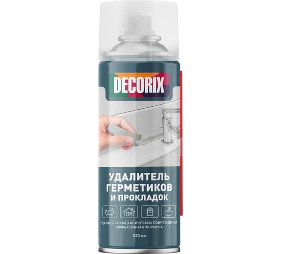 Изображение товара Удалитель герметиков и прокладок Decorix со скребком, 520 мл 0165-00 DX