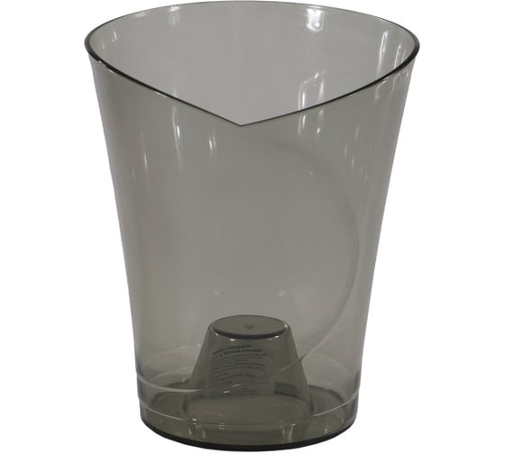 Изображение товара Кашпо bmc Орхидея КШ 6444 14х17.5 см, 1.5 л, дымчатое 064919