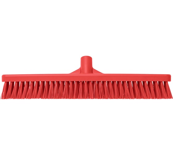Изображение товара Щетка для пола HQ Profiline красная, жесткий ворс, 47 см 77491