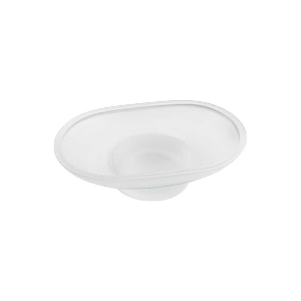 Изображение товара Стеклянная мыльница Санакс без крепежа 010704-м овал полупрозрачная