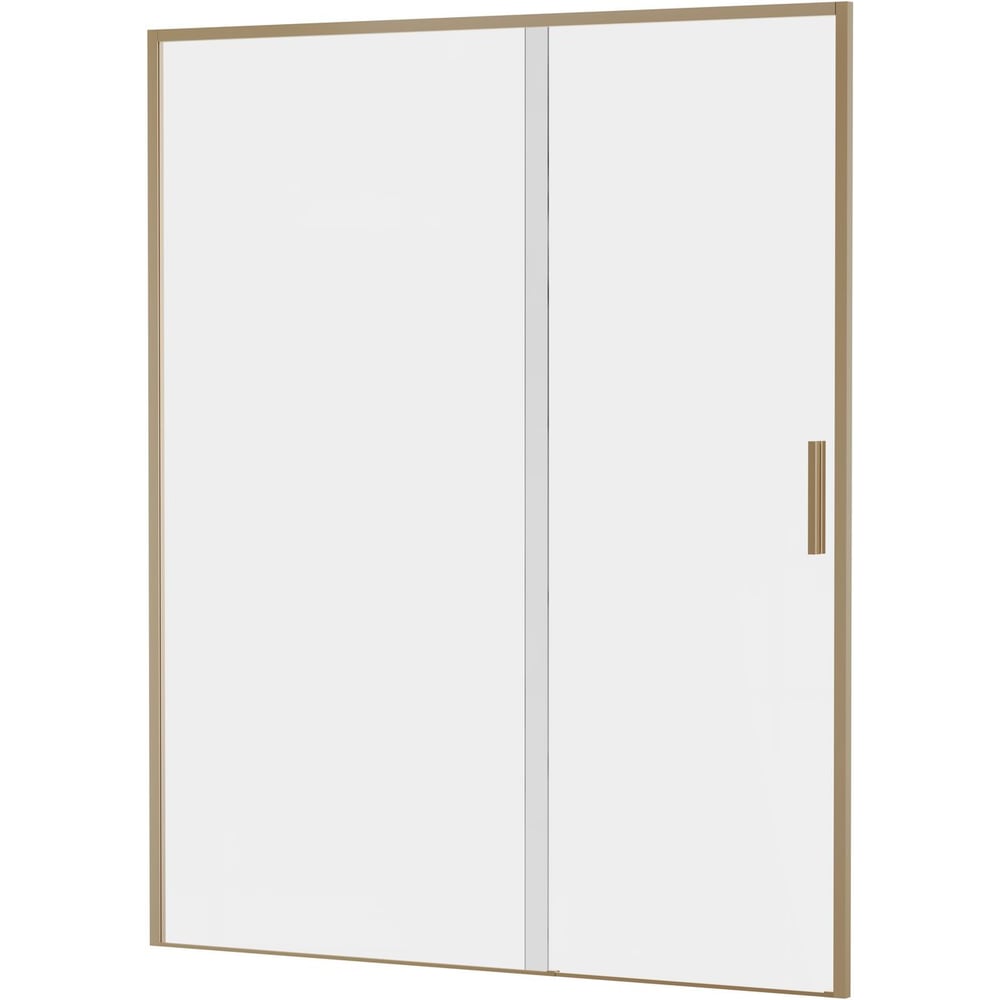 Изображение товара Дверь в нишу Aquanet AE65-N160-GBT Pleasure Evo 1600 мм стекло раздвижная