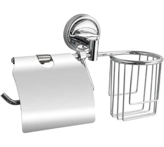 Изображение товара Держатель освежителя воздуха и туалетной бумаги Санакс с экраном 1216