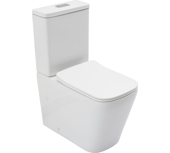 Изображение товара Чаша с сиденьем Aquanet Tavr 3.0 C1 TORNADO (Soft Close-SLIMSEAT) для унитаза напольного (367945) 00367945