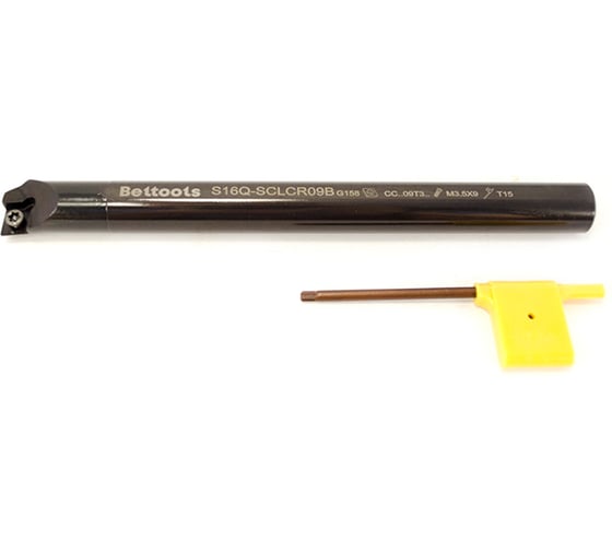 Изображение товара Резец расточной с ромбической пластиной D=16 L=180 S16Q SCLCR 09 Русский Инструмент ri.419.23